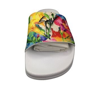 Giuseppe Zanotti Men's Nacy Pool Slides Multicolor 41 (US 8) NWT